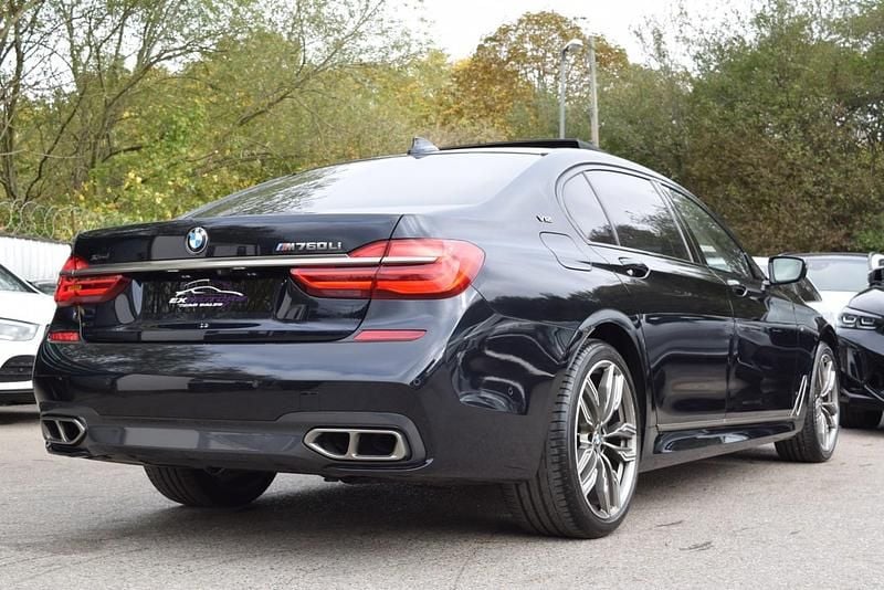 Used BMW M760 M Sport 2019 Metallic blue Sedan