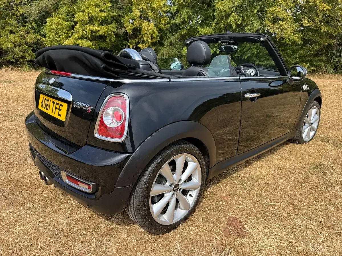 Used Mini Cooper S Cabriolet 2011 Black Cabriolet