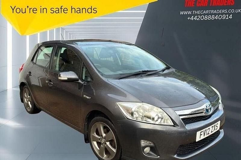 Grey Used 2012 Toyota Auris Hybrid T4 Hatchback | £6,488 (Good price) - Image 1/1