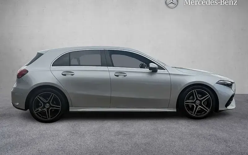 Used Mercedes A180 AMG line 136 HP (100 kW) 2025 Silver Hatchback