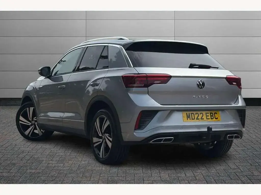 Used VW T-Roc R-line 150 HP (110 kW) 2022 Silver SUV