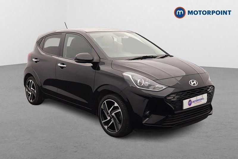 Black Used 2024 Hyundai i10 Premium Hatchback | £14,599 (Fair price) - Image 1/4