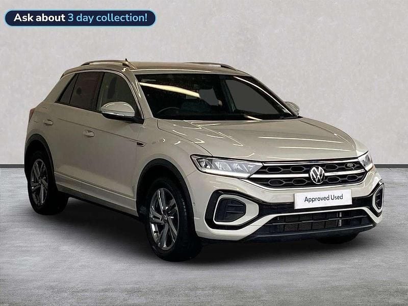 Grey Used 2024 VW T-Roc R-line SUV | £26,851 (Fair price) - Image 1/4