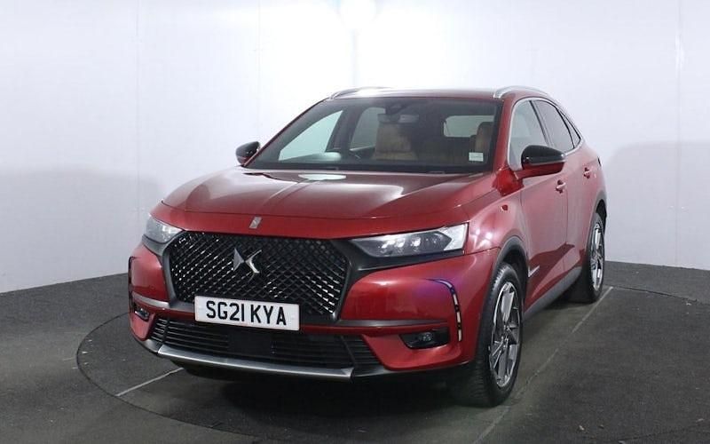 Used DS Automobiles DS7 Crossback Prestige 225 HP (165 kW) 2021 Red SUV