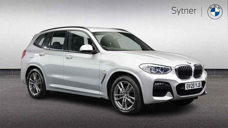 Used BMW X3 M Sport 187 HP (137 kW) 2020 Silver SUV