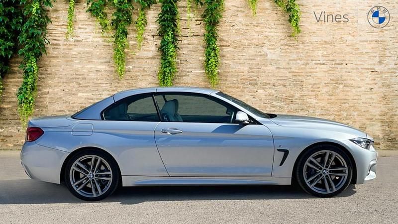 Used BMW 420 M Sport 181 HP (133 kW) 2019 Silver Cabriolet