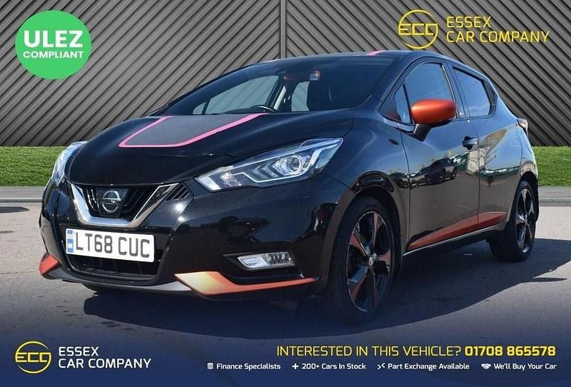 Used Nissan Micra 71 HP (52 kW) 2018 Black Hatchback