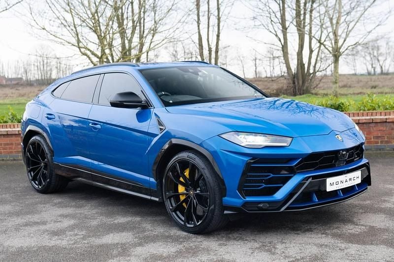 Used Lamborghini Urus 2018 Blue SUV