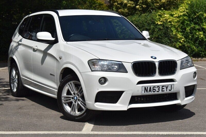 White Used 2013 BMW X3 M Sport SUV | £9,990 (Good price) - Image 1/4