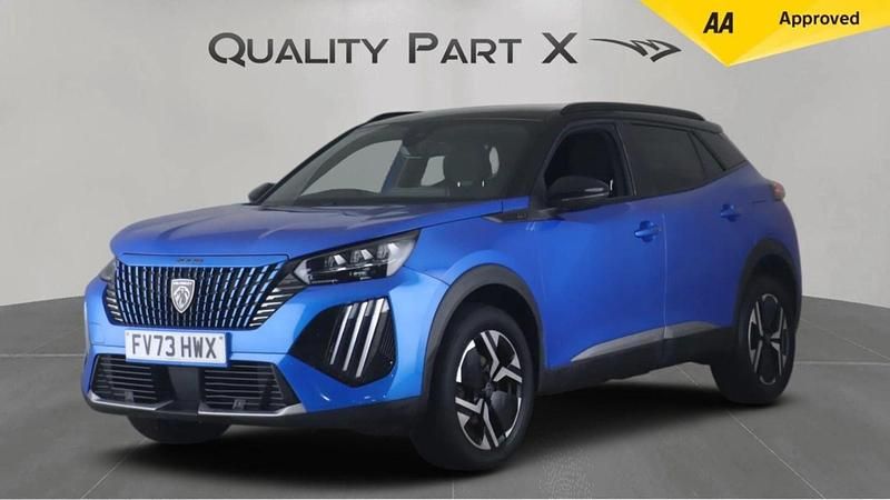 Begagnad Peugeot 2008 GTi 2023 Blå SUV