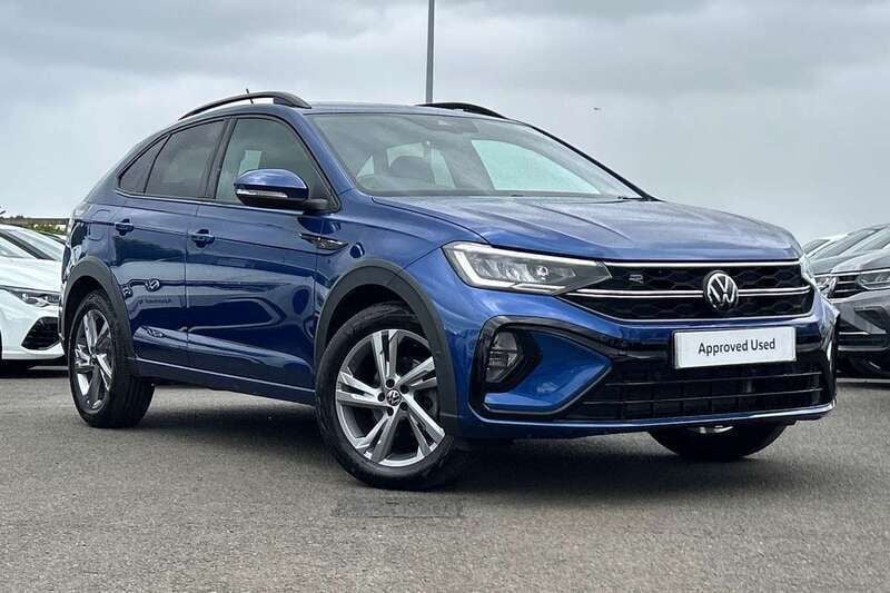 Blue Used 2024 VW Taigo R-line SUV | £22,395 (Fair price) - Image 1/4