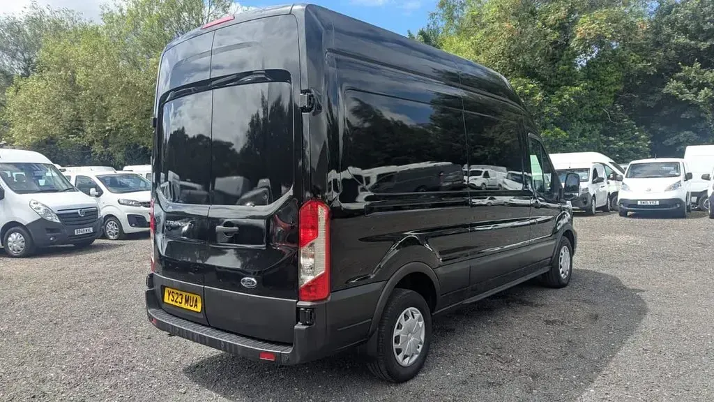 Used Ford Transit Trend 130 HP (95 kW) 2023 Black Van