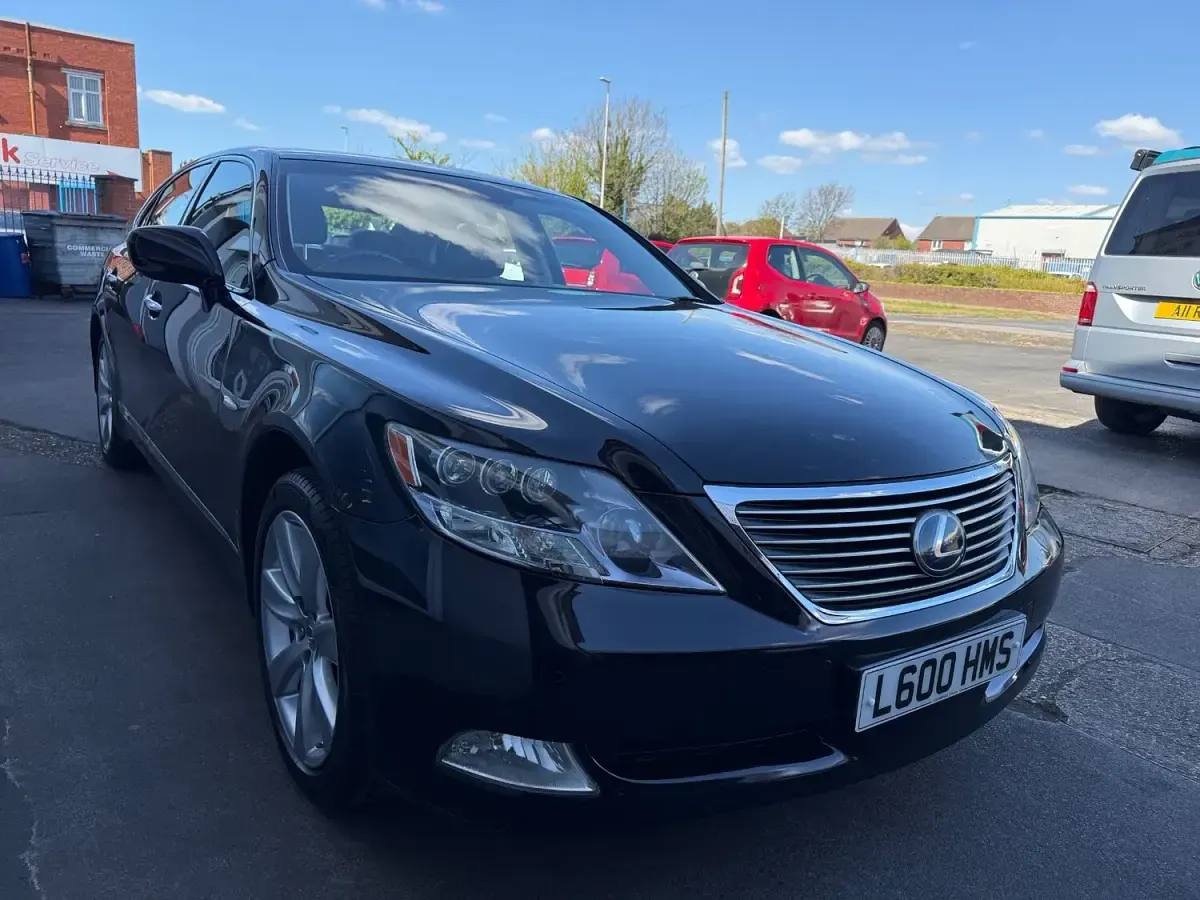 Used Lexus LS600h L 2008 Black Sedan