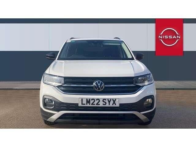 Used VW T-Cross Black Edition 110 HP (80 kW) 2022 White SUV