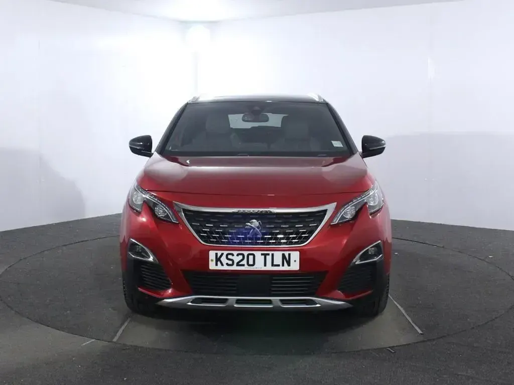 Used Peugeot 3008 GT-line 131 HP (96 kW) 2020 Red SUV