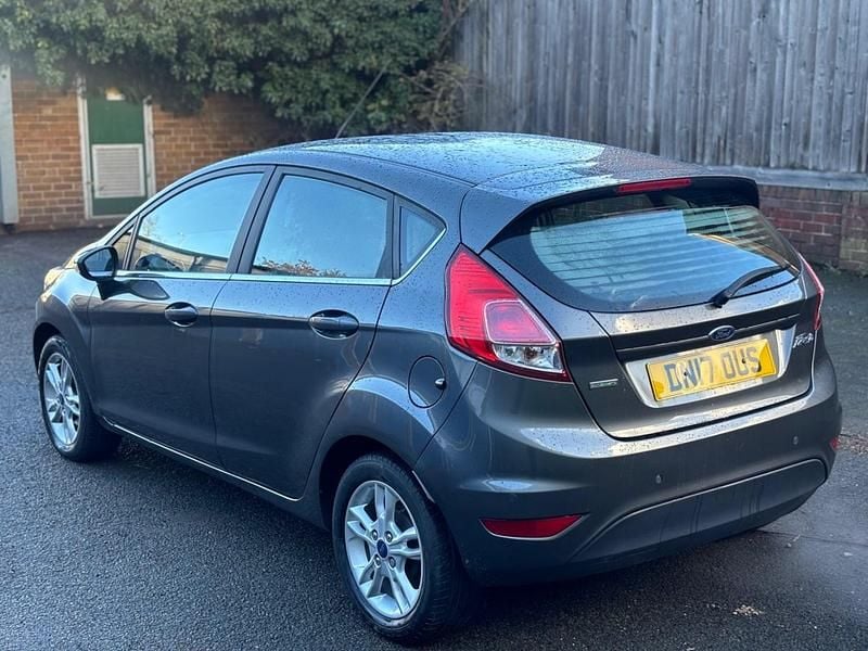 Used Ford Fiesta Zetec 2017 Grey Hatchback