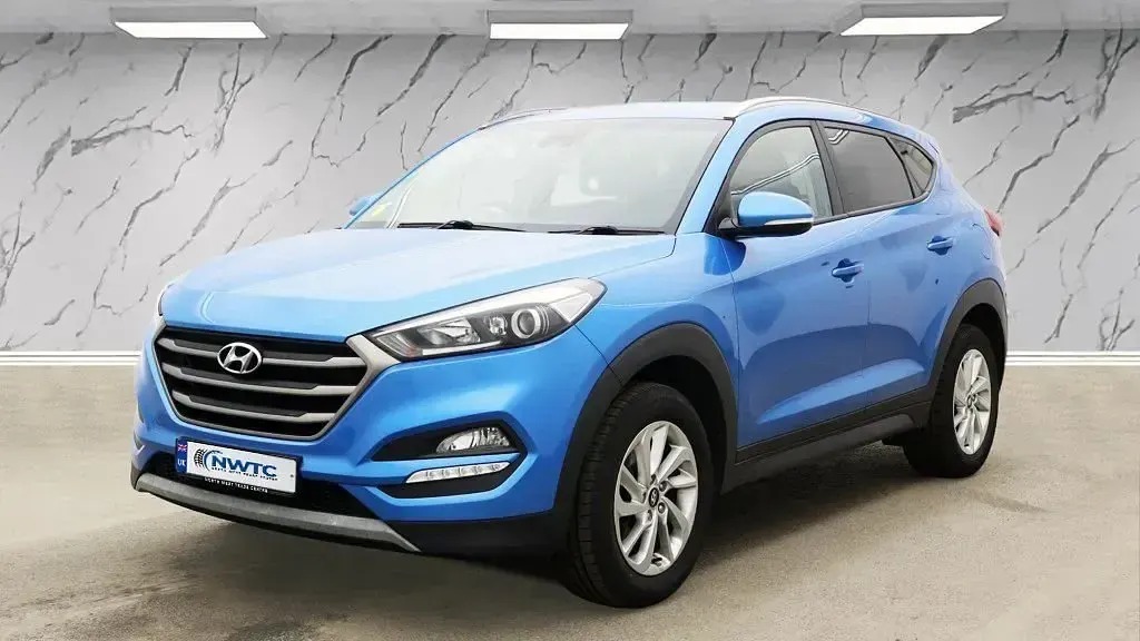 Used Hyundai Tucson SE 177 HP (130 kW) 2018 Blue SUV