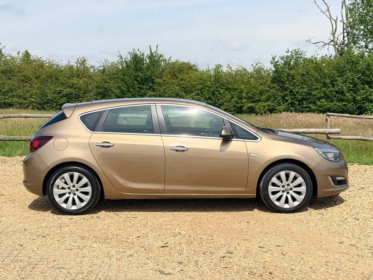 Used Vauxhall Astra Elite 115 HP (84 kW) 2013 Bronze Hatchback