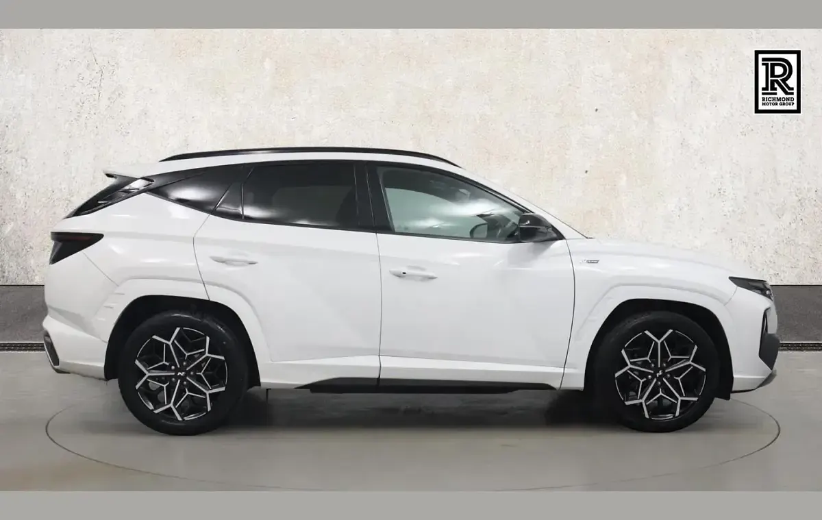 Used Hyundai Tucson N Line 230 HP (169 kW) 2021 White SUV
