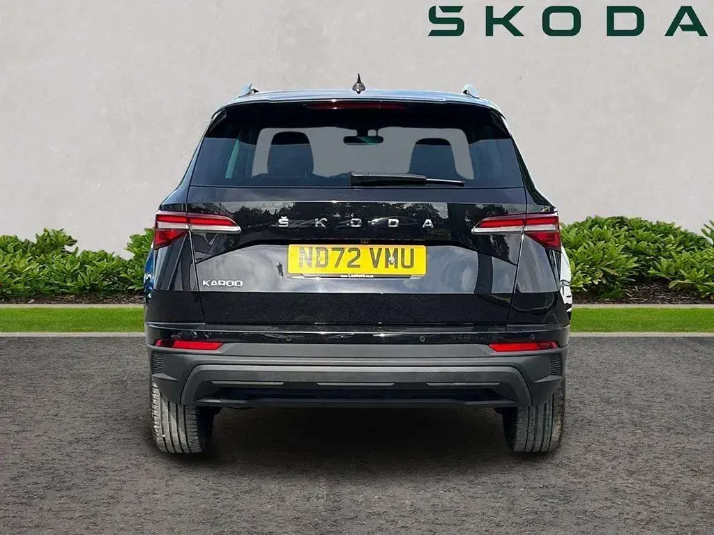 Used Skoda Karoq SE L 150 HP (110 kW) 2023 Black magic pearl effect SUV