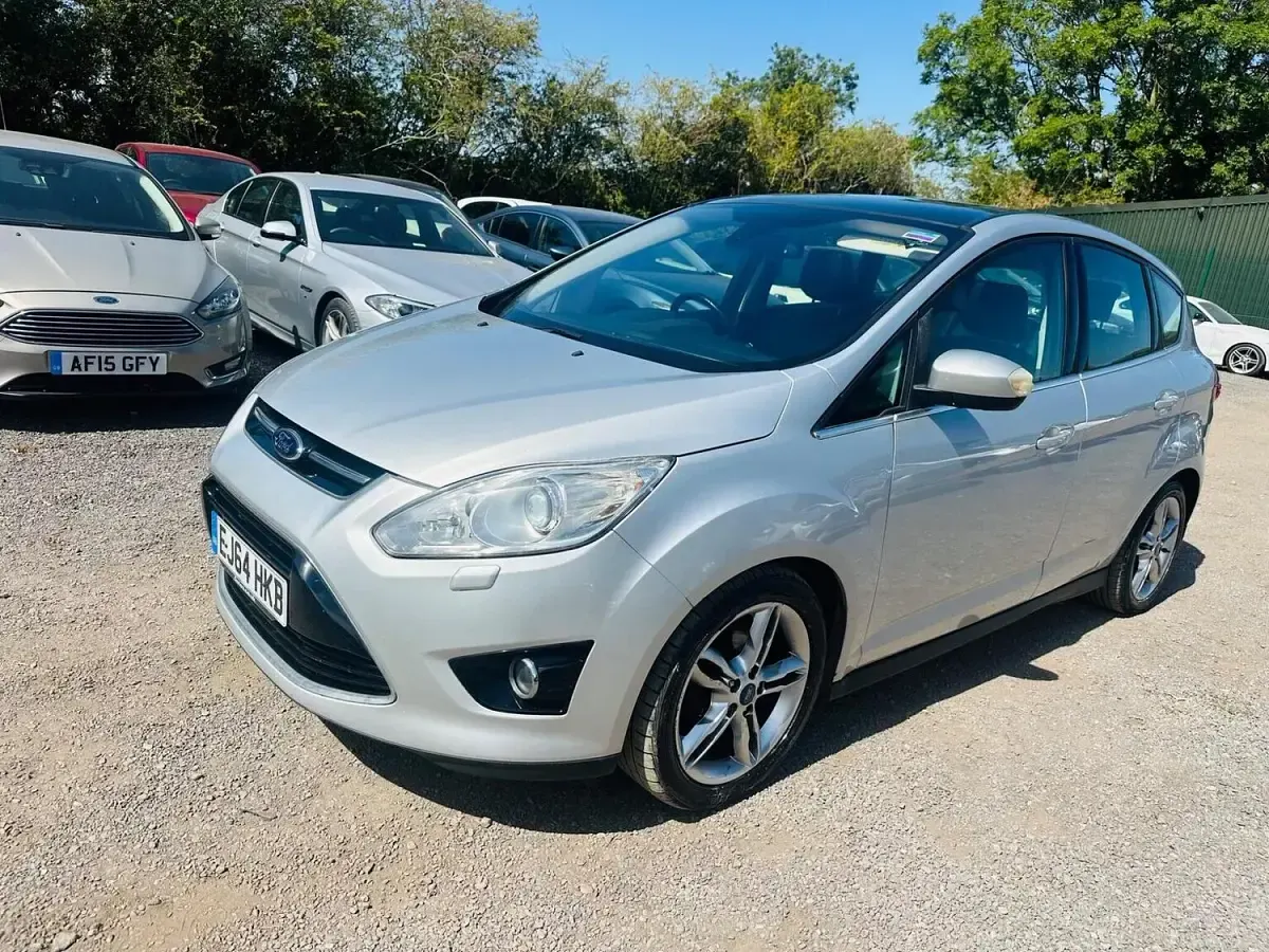 Used Ford C-MAX Titanium X 113 HP (83 kW) 2014 Silver MPV