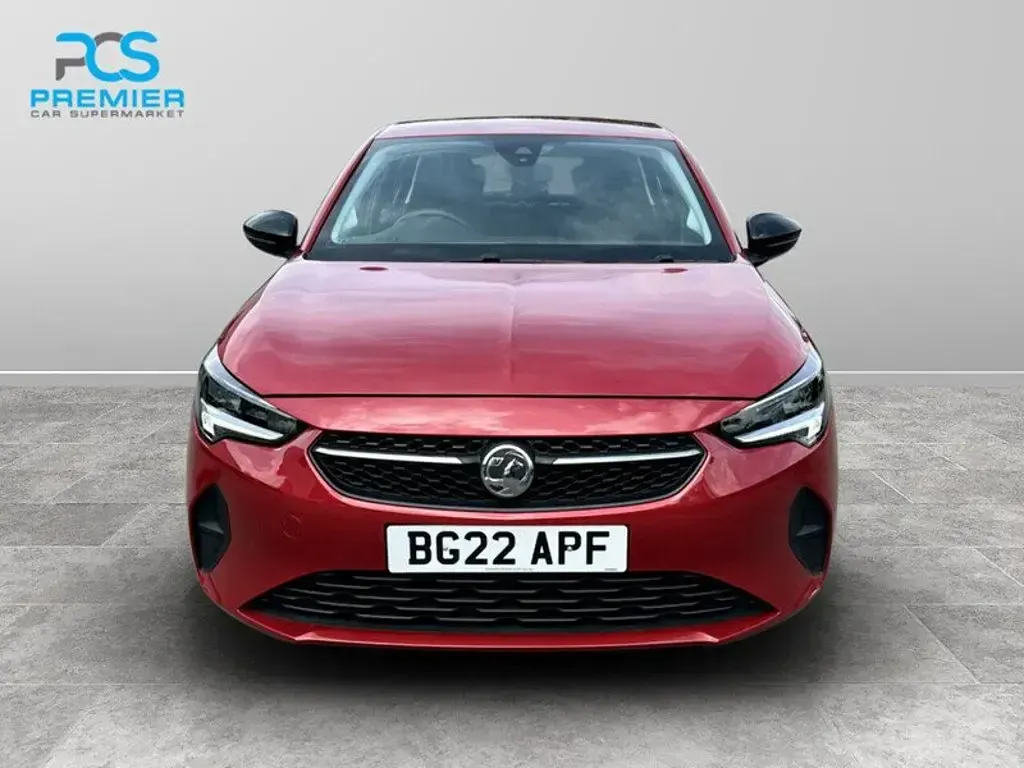 Used Vauxhall Corsa Edition 75 HP (55 kW) 2022 Red Hatchback