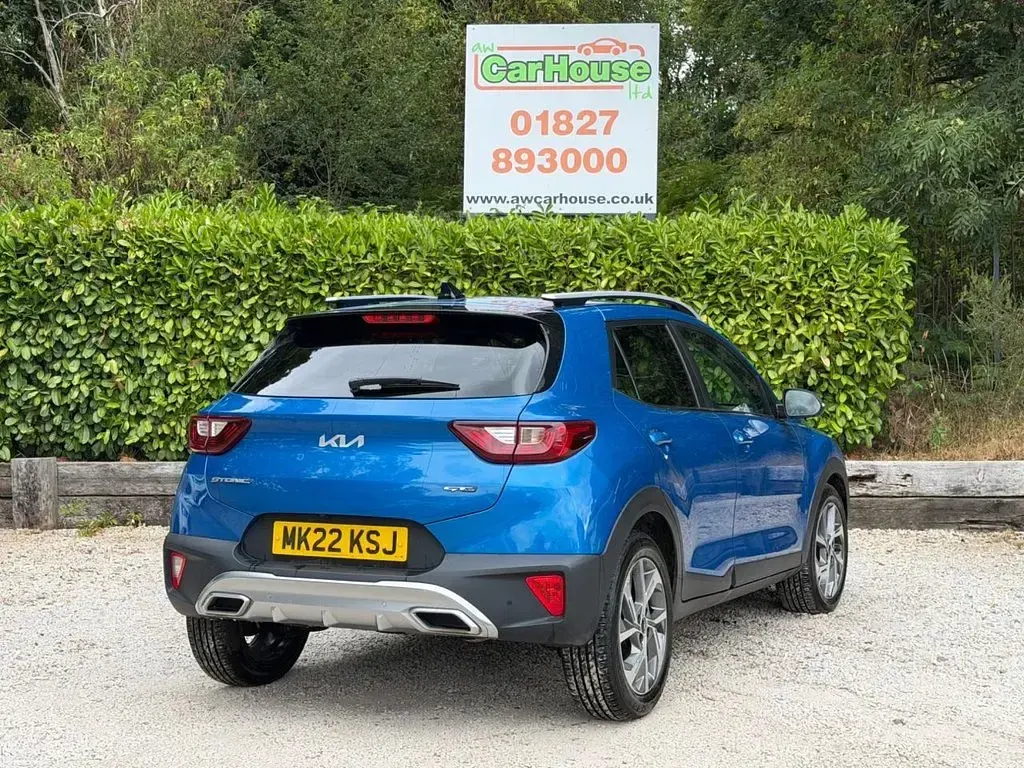 Used Kia Stonic GT-Line 118 HP (86 kW) 2022 Blue SUV