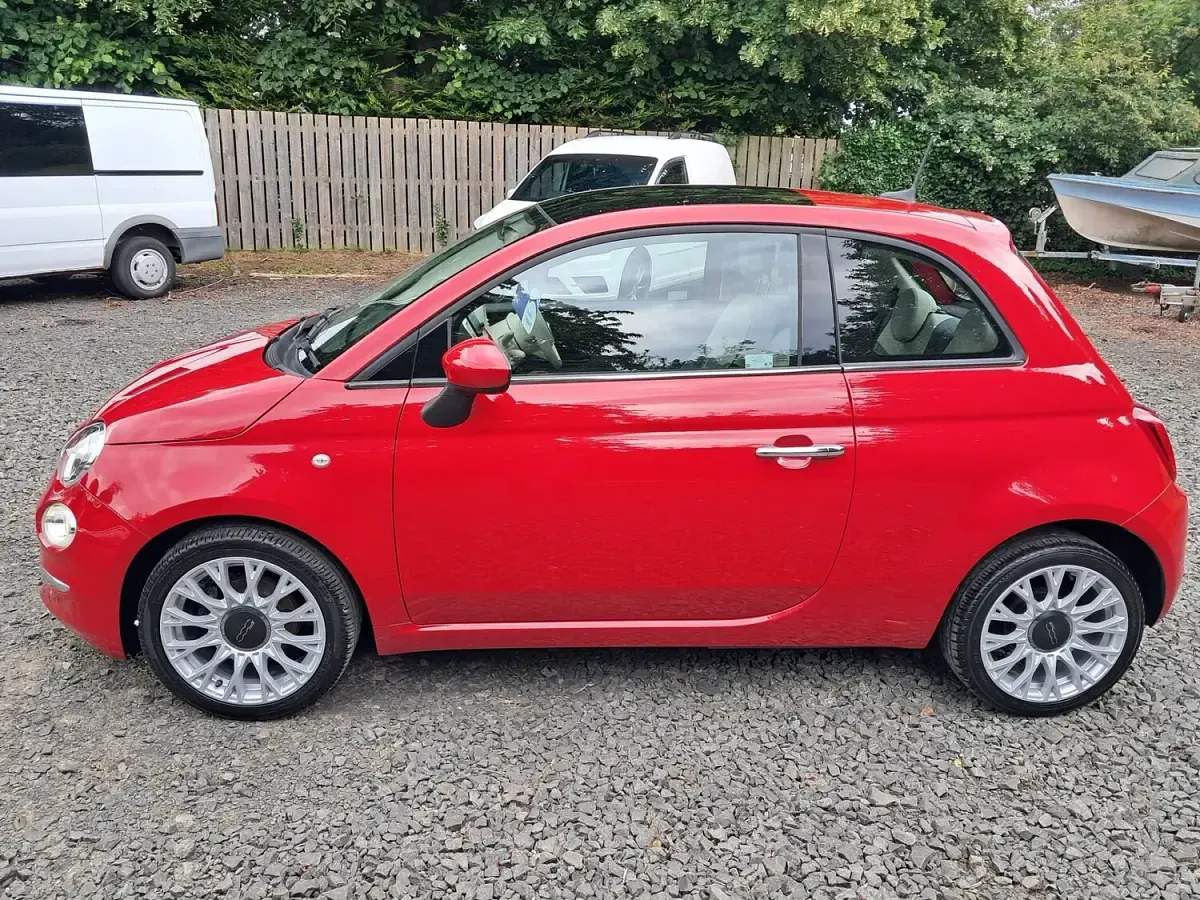 Used Fiat 500 Lounge 2019 Red Hatchback