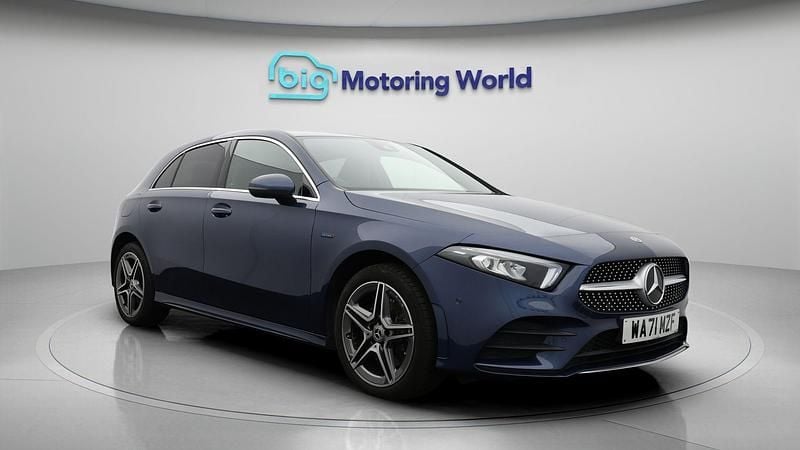 Blue Used 2021 Mercedes A250 Executive Hatchback | £19,300 (Fair price) - Image 1/4
