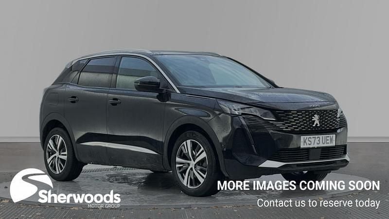 Black Used 2023 Peugeot 3008 Allure+ SUV | £18,999 (Fair price) - Image 1/4