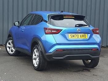 Used Nissan Juke N-Connecta 114 HP (83 kW) 2021 Blue SUV