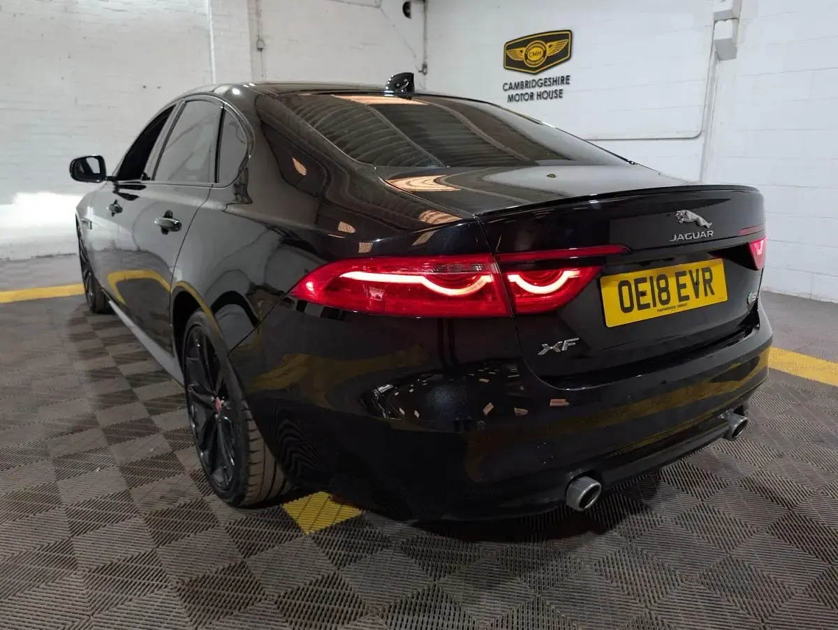 Used Jaguar XF S 300 HP (220 kW) 2018 Black Sedan