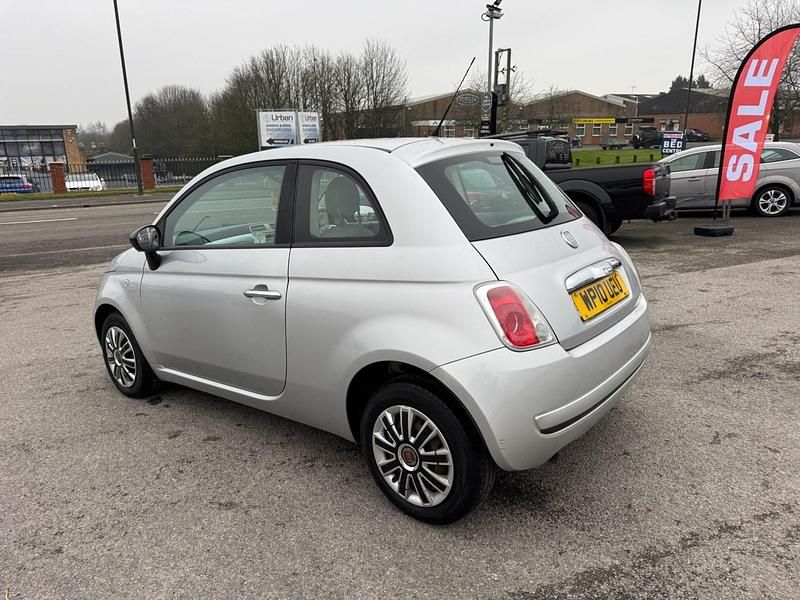 Used Fiat 500 Pop 69 HP (50 kW) 2010 Silver Hatchback