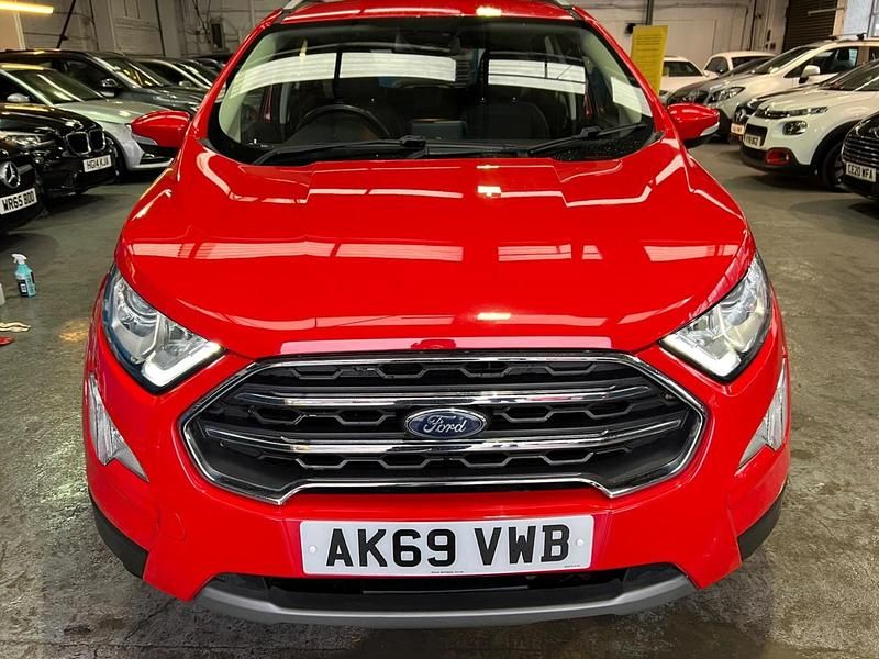 Used Ford Ecosport Titanium 125 HP (91 kW) 2019 Red SUV
