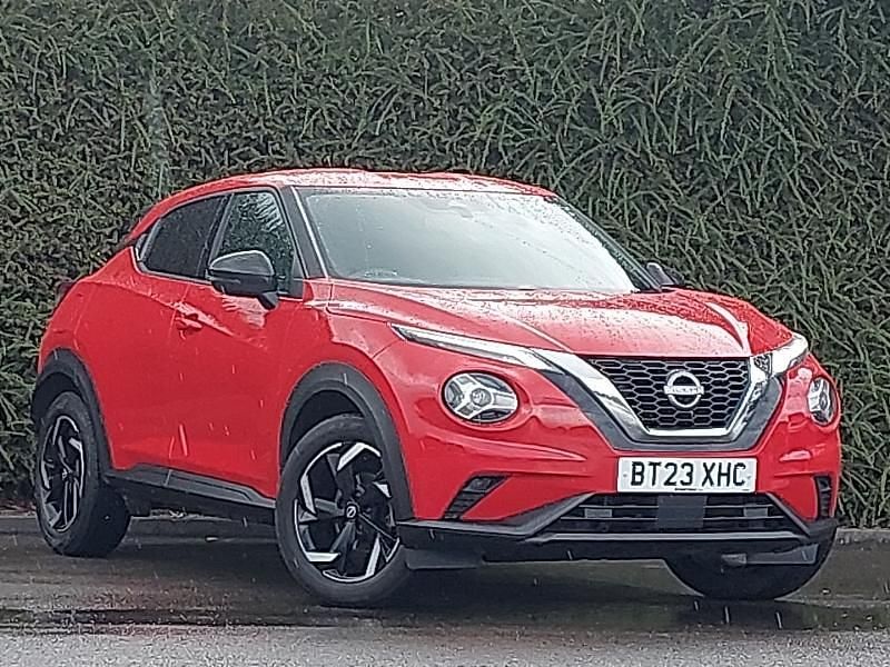 Red Used 2023 Nissan Juke N-Connecta SUV | £15,298 (A bit pricey) - Image 1/4