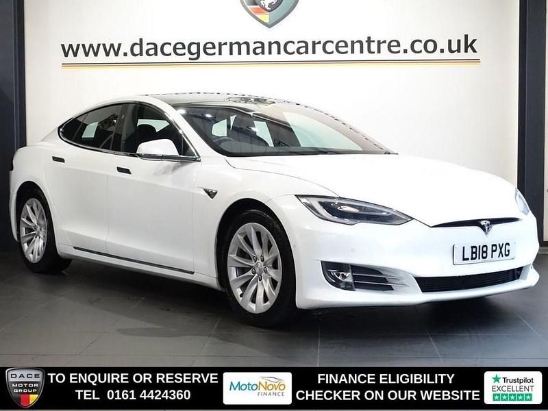 Used Tesla Model S 241 kW (328 HP) 2018 White Hatchback