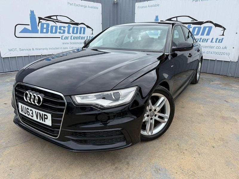 Used Audi A6 S-Line 2013 Black Sedan