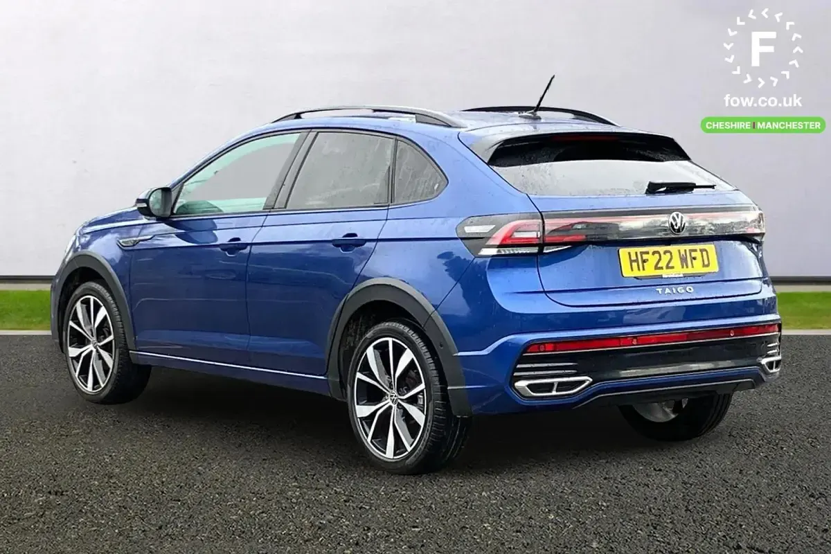 Used VW Taigo R-line 150 HP (110 kW) 2022 Blue SUV