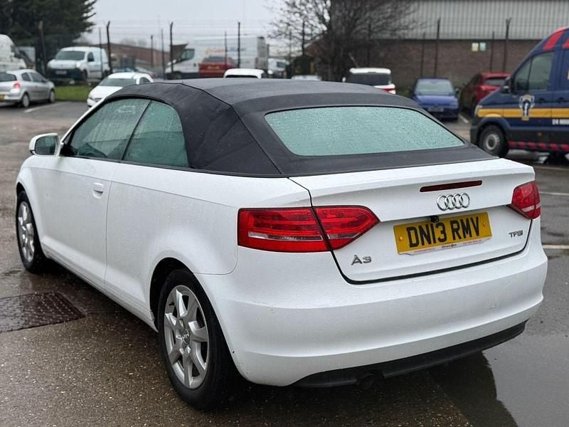 Used Audi A3 Cabriolet 2013 White Cabriolet