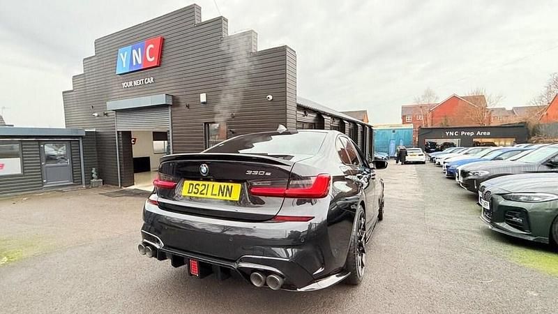 Used BMW 330e M Sport 2021 Black Sedan