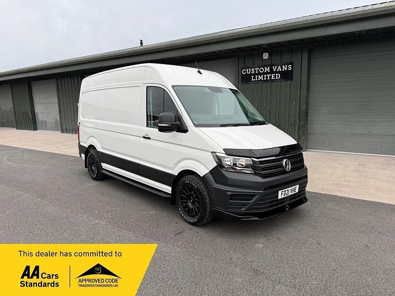 White Used 2021 VW Crafter Trendline Van | £21,995 - Image 1/3