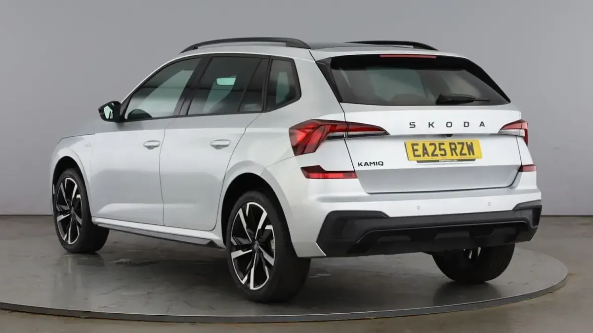 Used Skoda Kamiq Monte Carlo 115 HP (84 kW) 2025 Brilliant silver metallic SUV