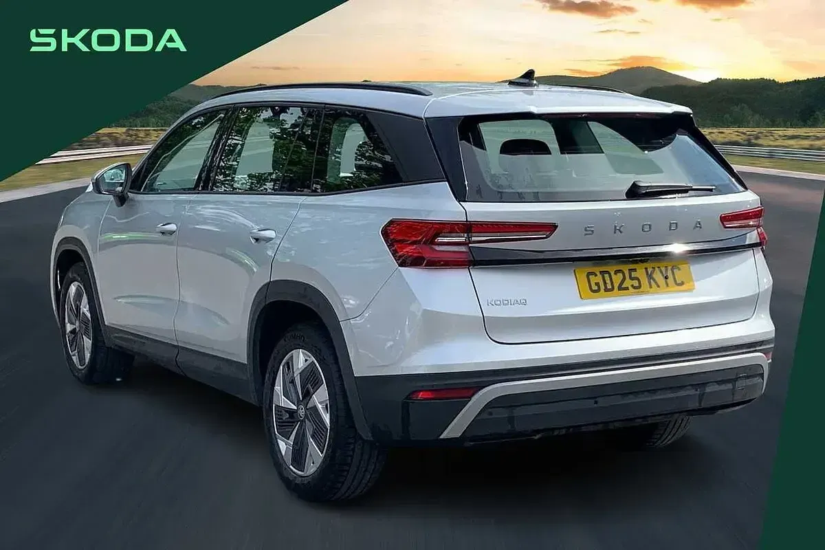Used Skoda Kodiaq SE 150 HP (110 kW) 2025 Brilliant silver metallic SUV