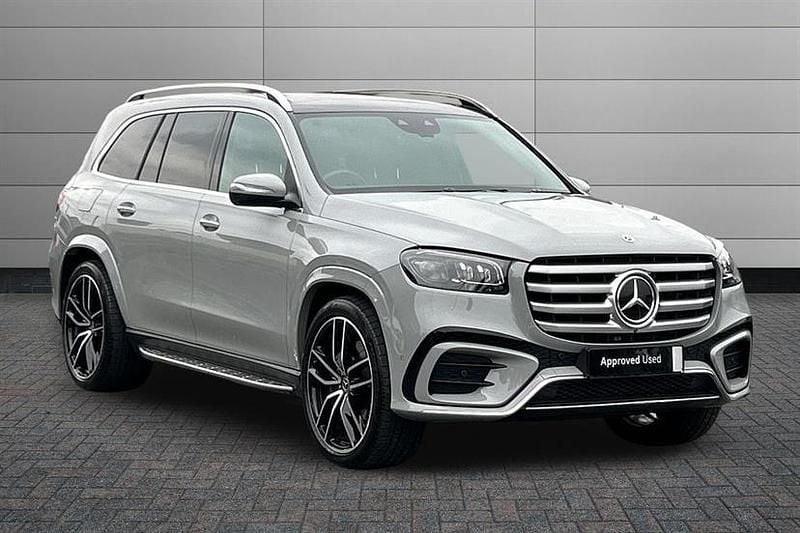 Alpine grey Used 2024 Mercedes GLS450 Business SUV | £89,490 (Fair price) - Image 1/4