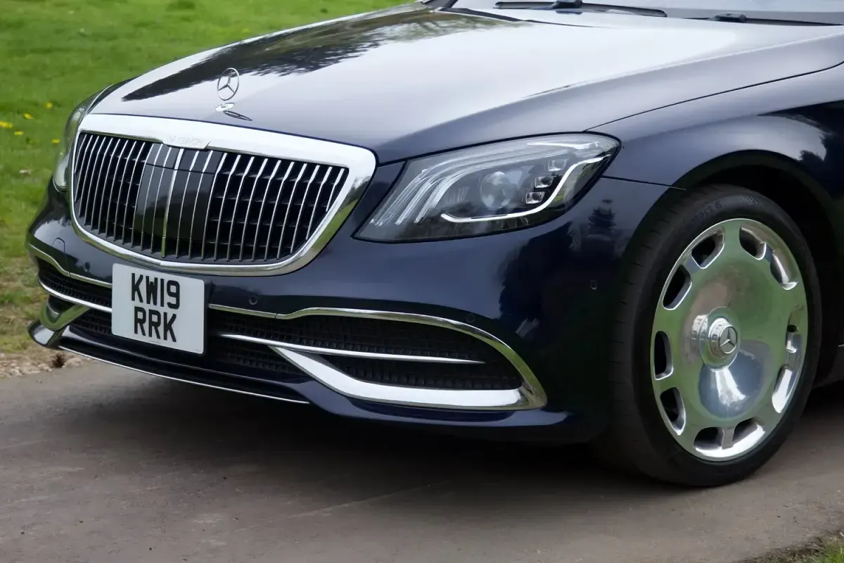 Used Mercedes S560 2019 Blue Sedan