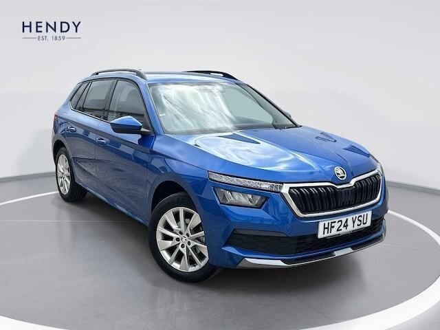 Race blue metallic Used 2024 Skoda Kamiq SE SUV | £17,999 (Fair price) - Image 1/4