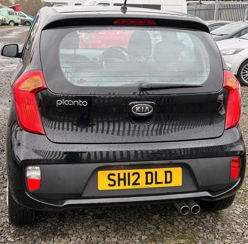 Used Kia Picanto Air 68 HP (50 kW) 2012 Black Hatchback
