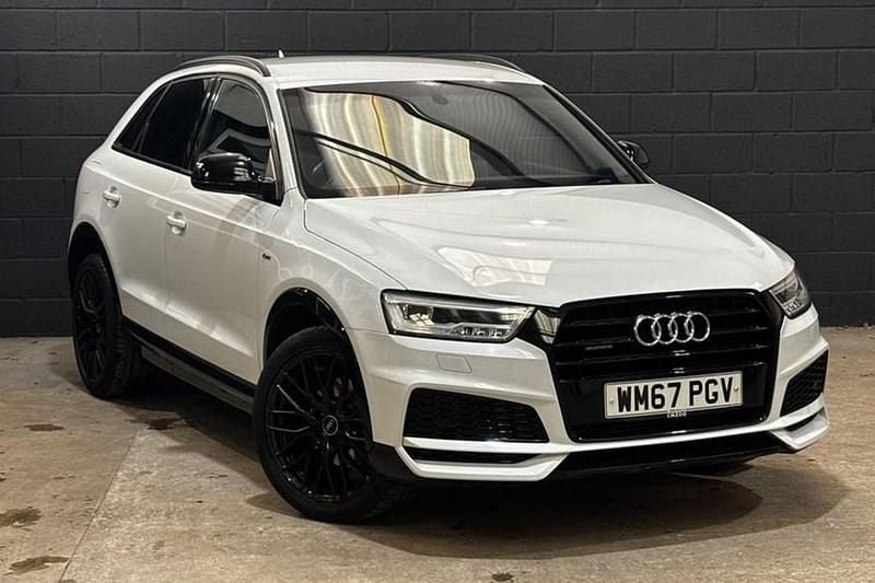 Used Audi Q3 Black Edition 180 HP (132 kW) 2018 White SUV