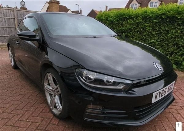 Black Used 2015 VW Scirocco R-line Coupe | £10,299 (Fair price) - Image 1/1
