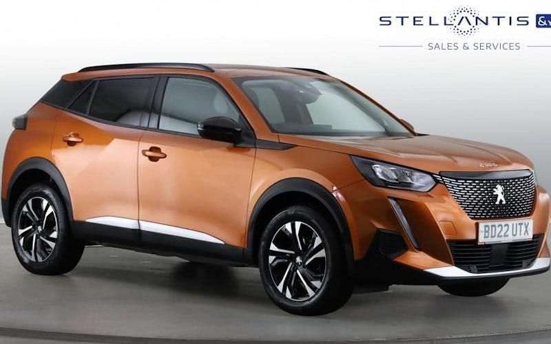 Used Peugeot 2008 Allure Premium 101 HP (74 kW) 2022 Orange SUV